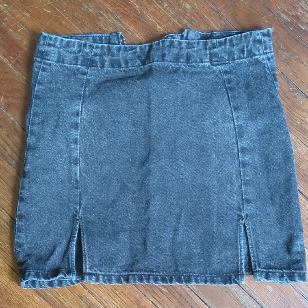 Denim Mini Skirt